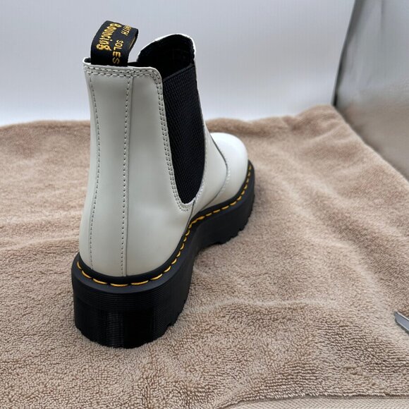 Dr Martens Unisex 9/10 Combat Boots 2976 Style Punk Goth Platform Ankle Boots - Picture 9 of 12